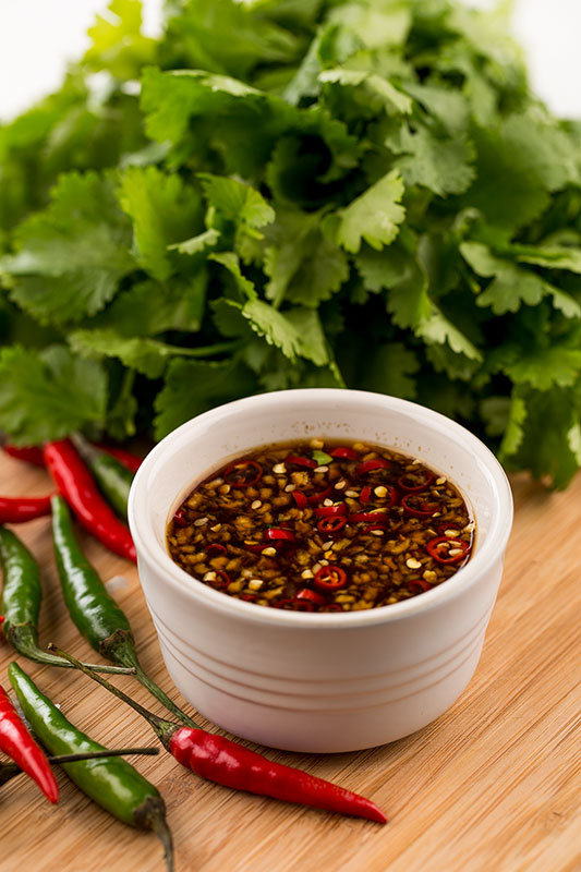 This sweet and spicy thai dipping sauce is the perfect addition to salads, meat or fish, or as a dip to go with spring rolls, summer rolls or anything else that needs an extra kick. Made with just five ingredients it’s got a powerful chilli kick with potent flavours of fish sauce, lime juice, garlic and palm sugar. It’s the perfect summer sauce, regardless of whether the sun is shining or not! Find the full recipe at brainfoodstudio.com