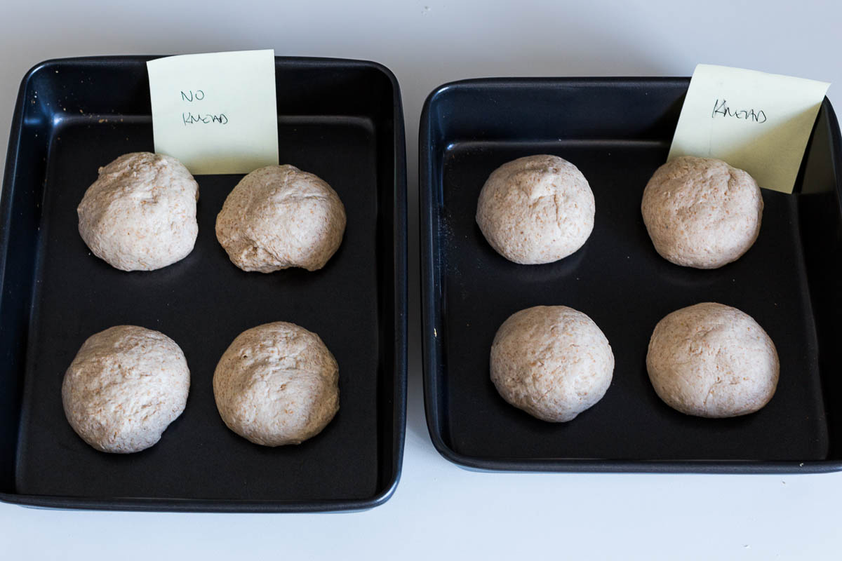 I've always wondered if I need to knead spelt dough, because it never seemed to make much difference. So I've done a side by side bake test to see if you really need to knead!